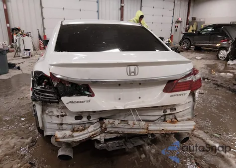 2016 Honda Accord Sport z USA, uszkodzony, nr VIN 1HGCR2F53GA073709